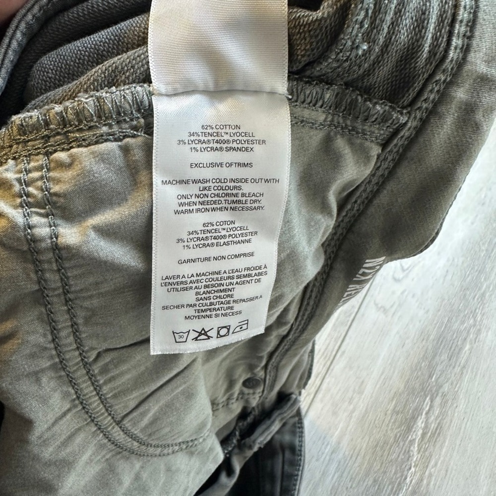 Duer DU/ER N2X Relaxed Taper Jeans Mens 36x30 Gray Denim Stretch Performance Men - Picture 12 of 12